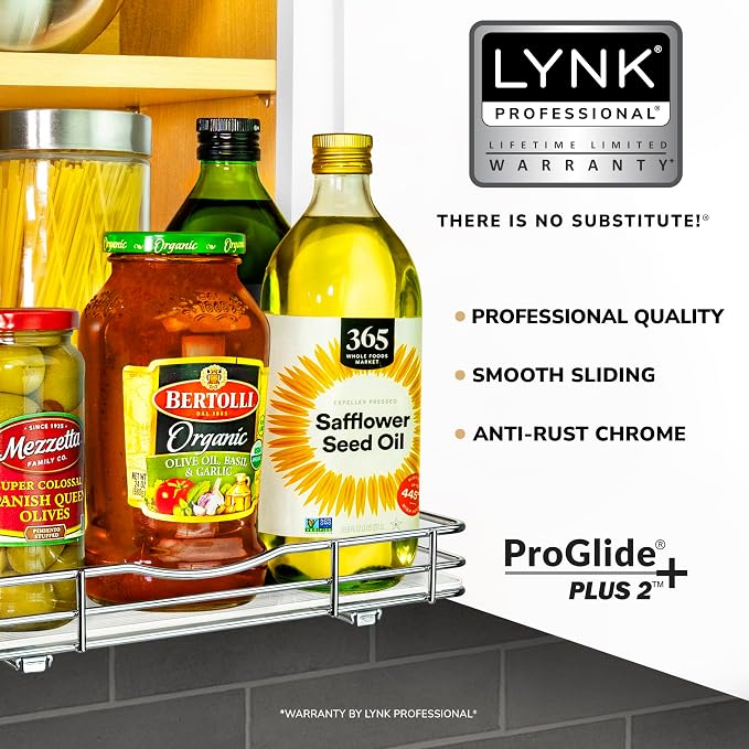 LYNK PROFESSIONAL® Pull Out Spice Rack Organizer - Image 2
