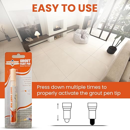 Grout Pen Light Beige – Tile Grout Colorant & Sealer Pen - Image 7