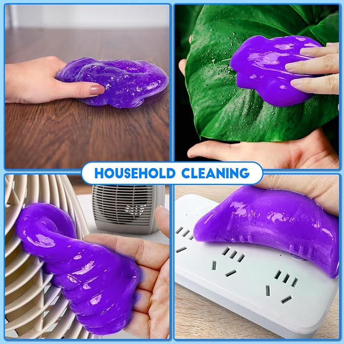 Car Cleaning Gel, 2 Pack Car Cleaning Putty, Universal Auto Deatiling Tools - Image 7