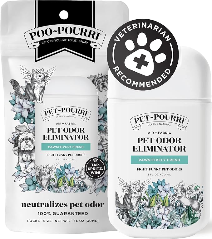 Poo-Pourri Pawsitively Fresh Pocket Deodorizer Spray – Dog & Cat Odor Remover – - Image 2