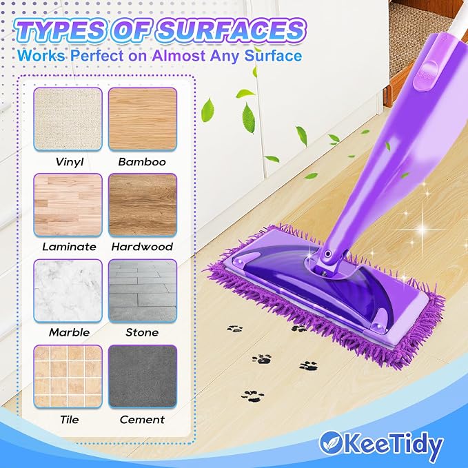 Wet Jet Pads Compatible with Swiffer Wetjet, Reusable Wet Jet Refill - Image 6
