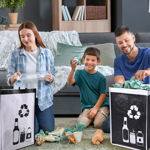 Recycle Waste Bag for Kitchen Home- Indoor Recycling Bins Trash Sorting - Image 6