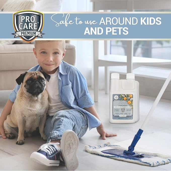 ProCare Citrus Floor Cleaner Concentrate | Vinyl, Stone & Laminate Floor Cleaner - Image 7