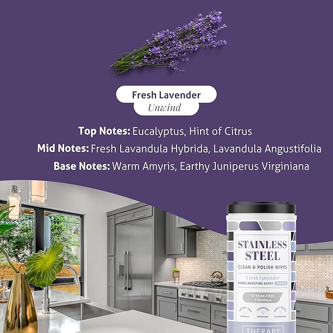Therapy Stainless Steel Wipes, Dishwasher, and More - Image 3