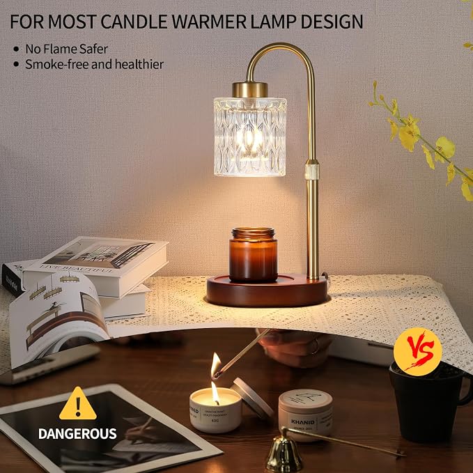 Candle Warmer Lamp with Dimmer and Timer, Home Decor Lamp - Image 4