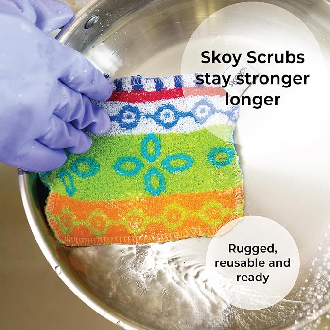 Skoy Scrub, Non-Scratching Dish Scrubber - Image 2