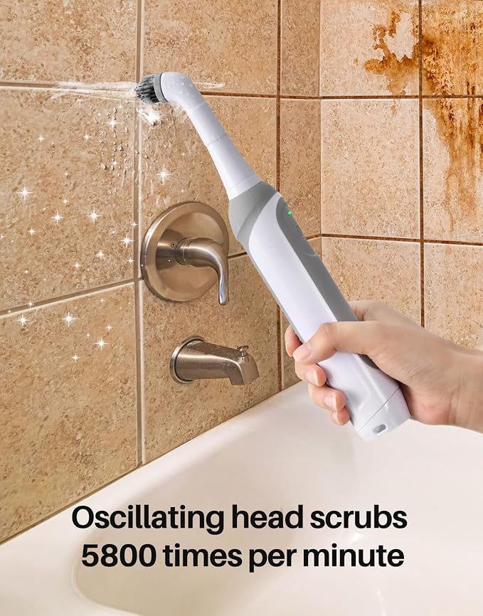 kHelfer Rechargeable Electric Grout Brush - Image 3
