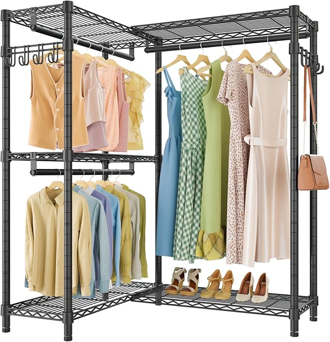 VIPEK L4 Garment Rack L Shaped Clothes Rack by VIPEK