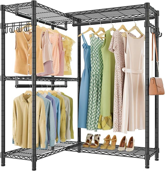 VIPEK L4 Garment Rack L Shaped Clothes Rack by VIPEK