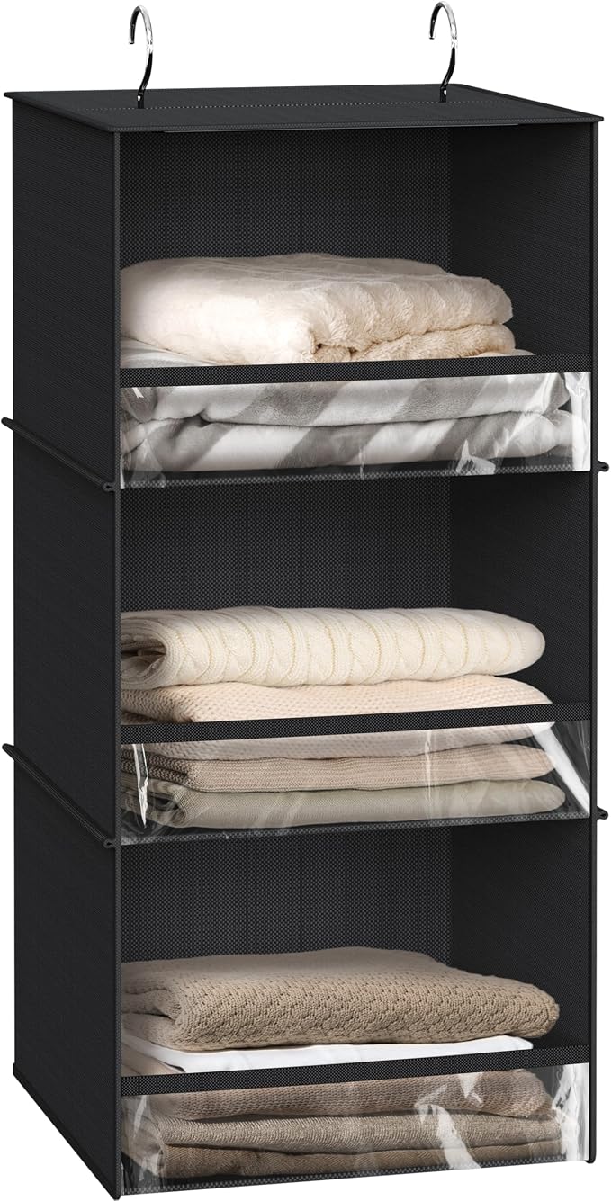 Simple Houseware 3 Shelf Hanging Closet Organizer by SimpleHouseware