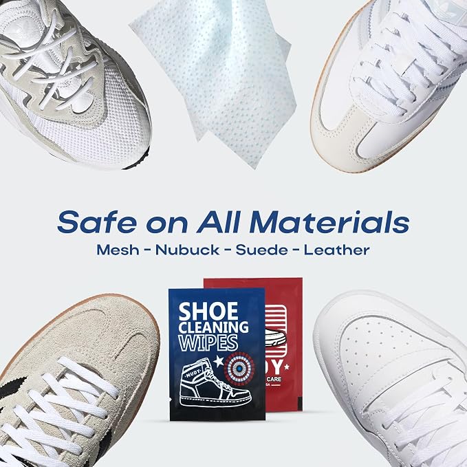 Sneaker Cleaner Wipes 35 Packs Suede Leather Tennis Quick Cleaning Disposable - Image 7