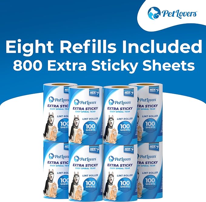 PetLovers Extra Sticky Lint Roller Mega Value Set - Image 7