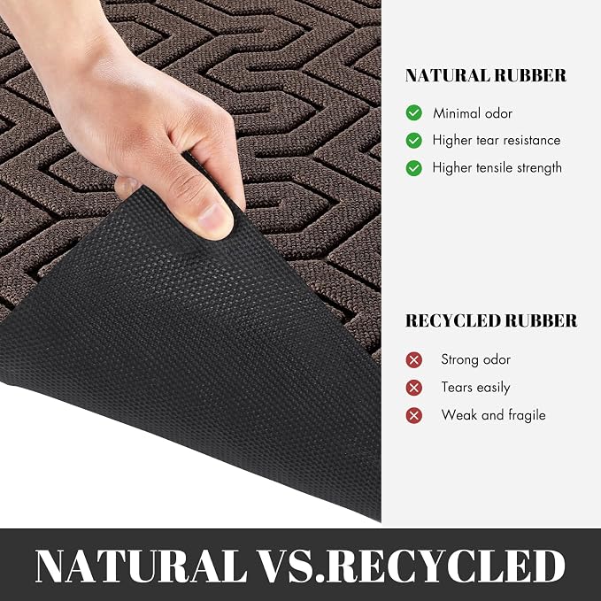 Yimobra 72x24 Indoor Outdoor Runner Rug, Heavy-Duty Waterproof Entrance Mat - Image 6