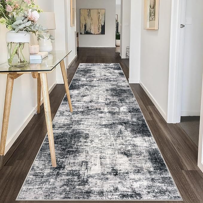 IOHOUZE Abstract Runner Rug 3x10 Ft Washable Runners - Image 8