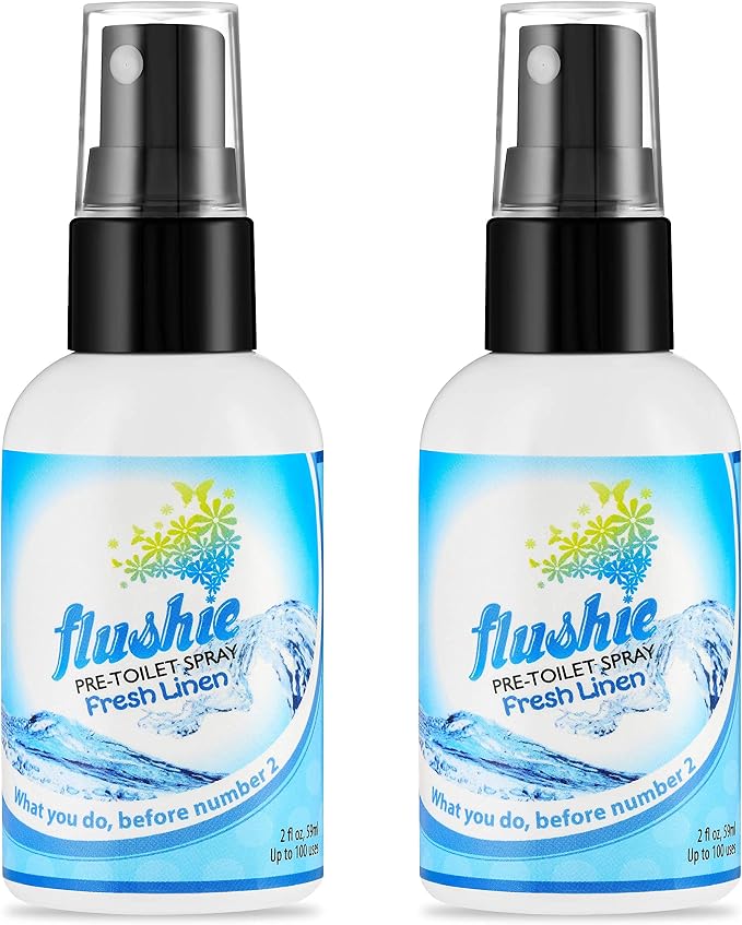 Flushie Pre-Toilet Spray for Travel Size Toiletries - Image 3