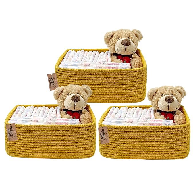 COMFY-HOMI 13" x 8.5" x 5.1" Storage Baskets by COMFY-HOMI