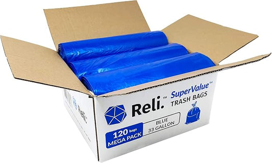 Reli. SuperValue 33 Gallon Recycling Bags Made in the USA - Image 2