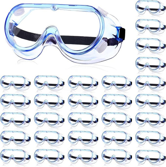 Yunsailing Protective Safety Goggles Lab Over Glasses Clear Anti Fog Eye by Yunsailing