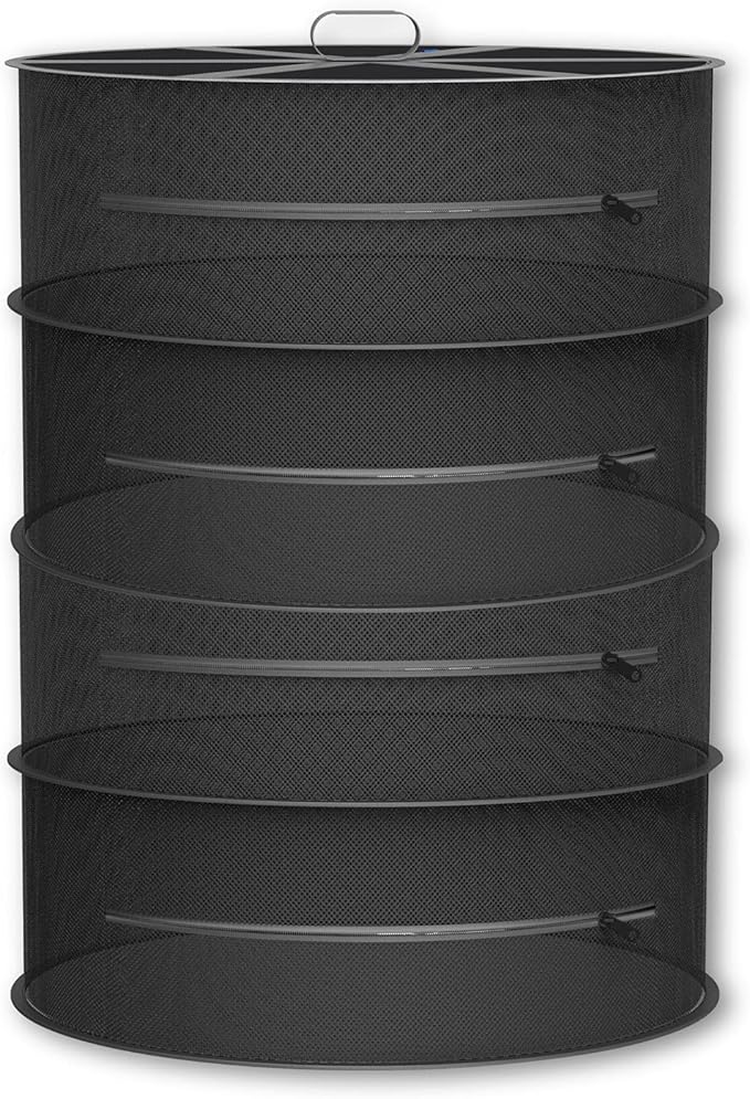 AC Infinity Herb Drying Rack, 4-Layer Hanging Mesh Net by ACInfinity