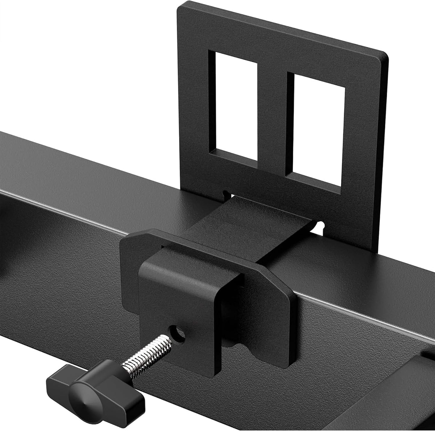 YORMDMO Non Slip Mattress Gaskets, Mattress Slide Stopper 6 PCS, Adjustable Mattress Holder for Bed Frame, Keep Mattress from Sliding Gripper, Black