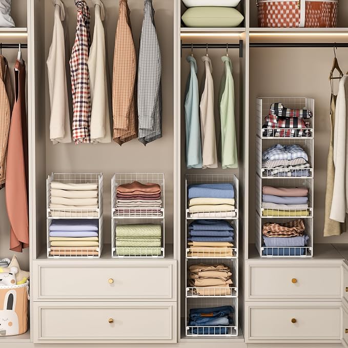 Stackable Closet Organizers and Storage - Image 9