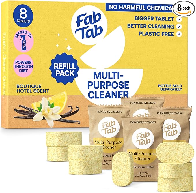 Fab Tab Fabtab Sustainable Multi-surface Cleaner Refill Cleaning Tablets by FabTab