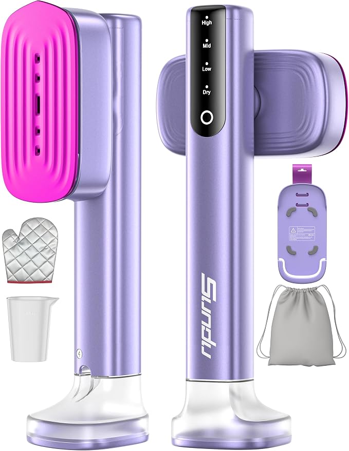 Sundu Steamer for Clothes, 15s Fast Heat-up Handheld Garment Steamer, 35mins by Sundu