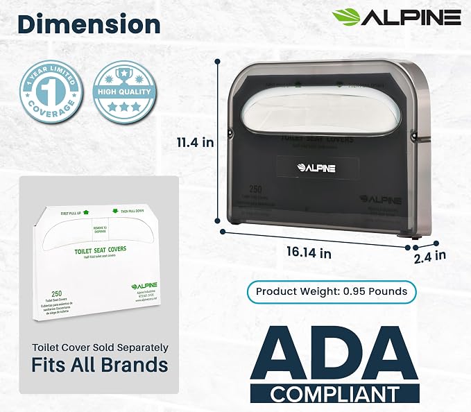 Alpine Toilet Seat Cover Dispenser - Image 2