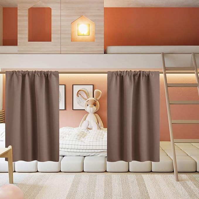 RYB HOME Small Curtains for Kitchen Window by RYBHOME