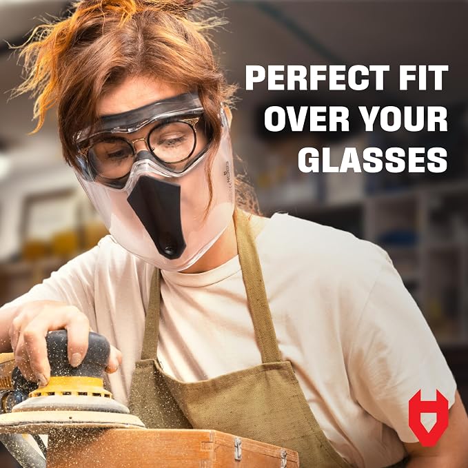 NoCry Safety Face Shield Mask for Work - Image 3