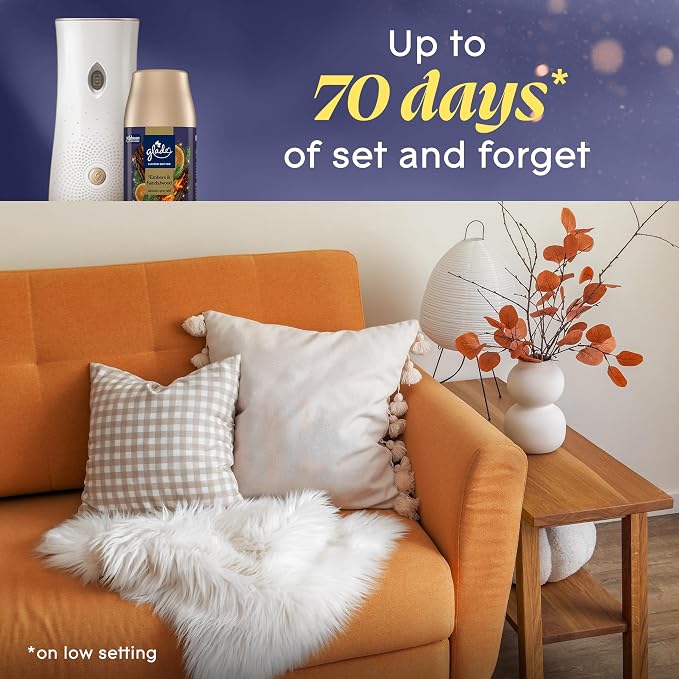 Glade Automatic Spray Refill, Embers & Sandalwood, Scented Air Freshener - Image 6