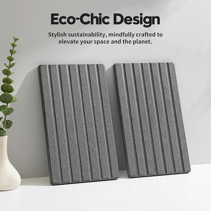 2PCS Water Absorbing Stone Drying Tray Mat - Image 7