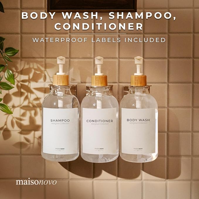 MaisoNovo Shampoo and Conditioner Dispenser - Image 5