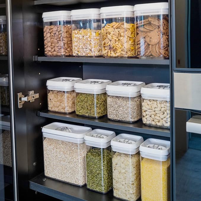 Felli Flip Tite Food Storage Container 5" LARGE Size Airtight Lid Lock Top - Image 2
