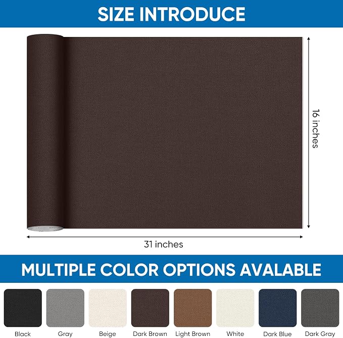 Oversized Canvas Patch 16 "x31, Self-Adhesive Waterproof Canvas Patch Set - Image 2