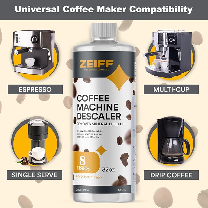 Coffee Machine Descaler - 32oz - Compatible - Coffee and Espresso Machine - Image 5