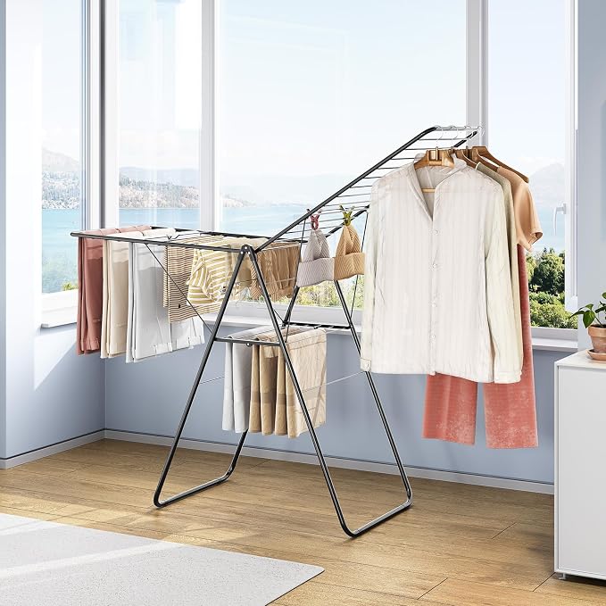 KINGBOARD Clothes Drying Rack Foldable, Drying Rack Clothing - Image 5