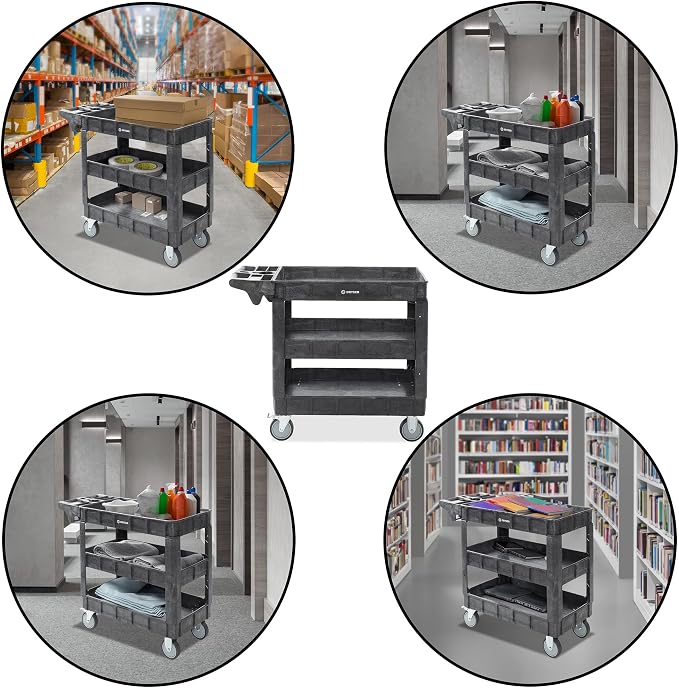 Dryser Utility Cart with Wheels - Image 3