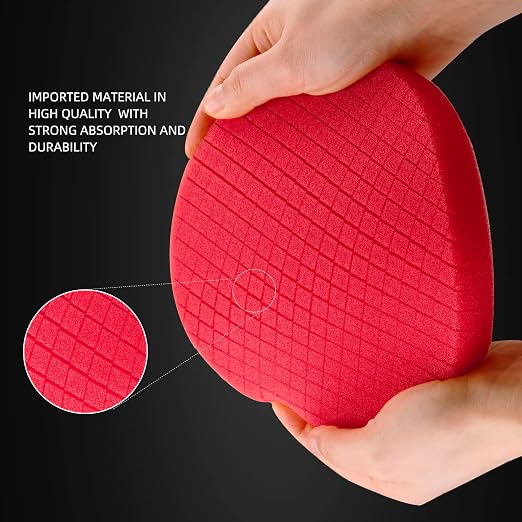 Red Finish Polishing Pads, Buffing Pads, SPTA 1Pcs 5.5 Inch Face - Image 3