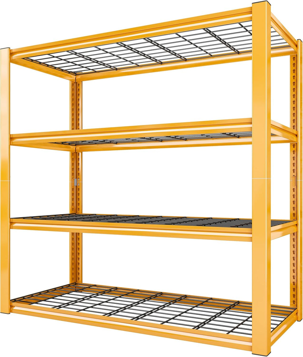 REIBII 40" W Garage Shelving 2240 LBS Storage Shelves Heavy Duty Metal S...
