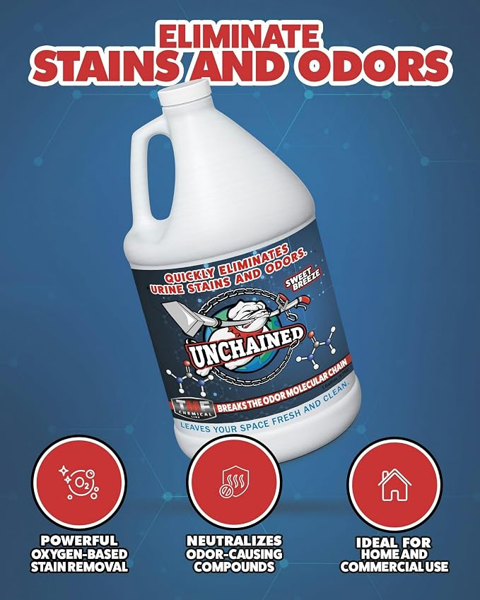 Unchained Urine Stain & Odor Remover Liquid Concentrate - Image 2