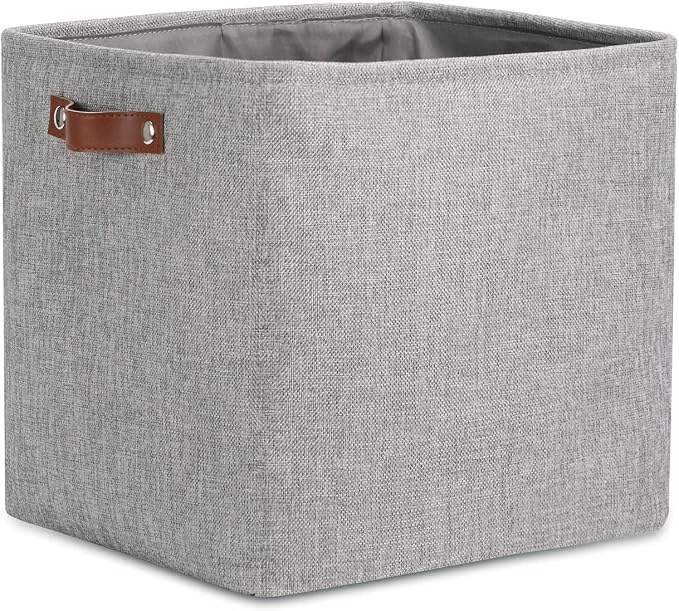 DULLEMELO Cube Basket for Storage and Organization, Collapsible Fabric Cube for by DULLEMELO