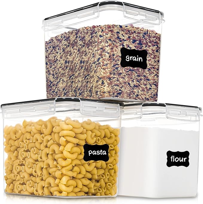 Medium Food Storage Containers by PANTRYSTAR