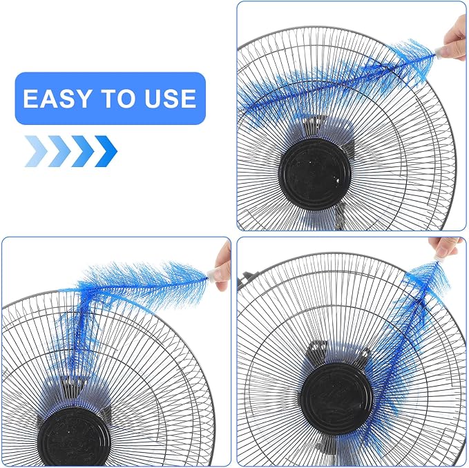 2 Pcs Fan Cleaner Brushes, Bendable Fan Cleaning Brush Cobweb Duster Set - Image 4