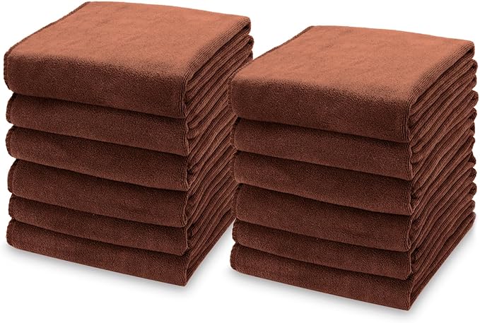 kimteny 13x28 Inches Kitchen Cloth Dish Towels, 400 GSM Premium Dishcloths by kimteny