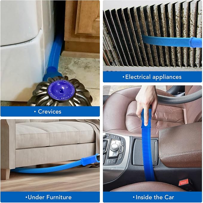 Sealegend Dryer Vent Cleaner Kit Vacuum Hose Attachment Compatible - Image 5