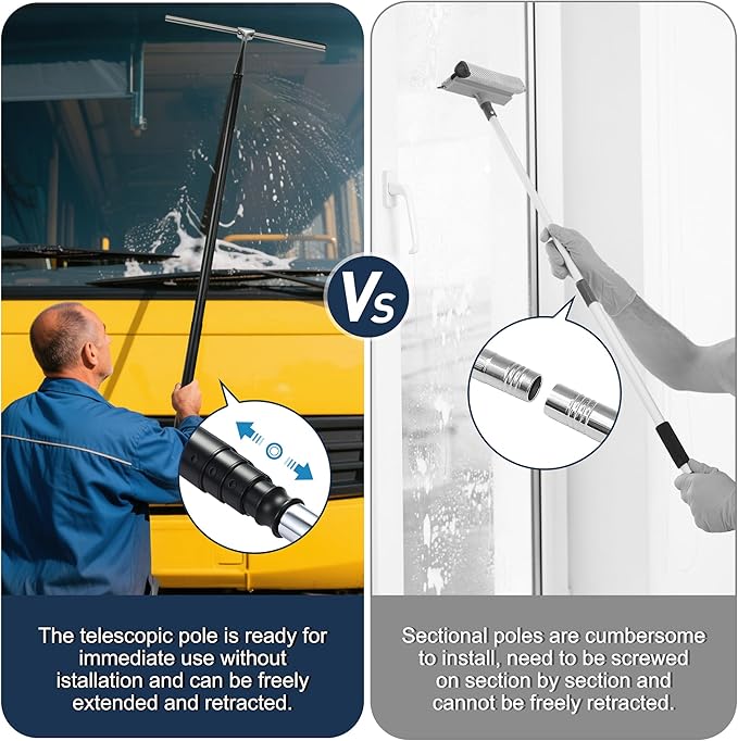 12-51’’ Telescopic Window Squeegee - Image 2