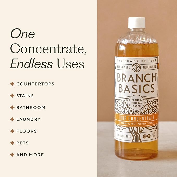 Branch Basics Cleaning Essentials Kit: All Purpose Spray, Glass Cleaner - Image 2