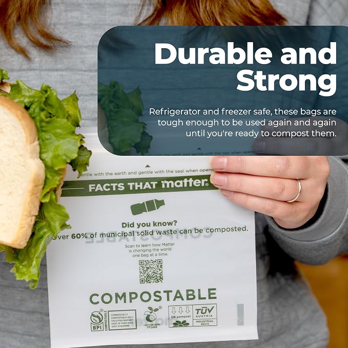 Matter Compostable Sandwich Bags - Image 3