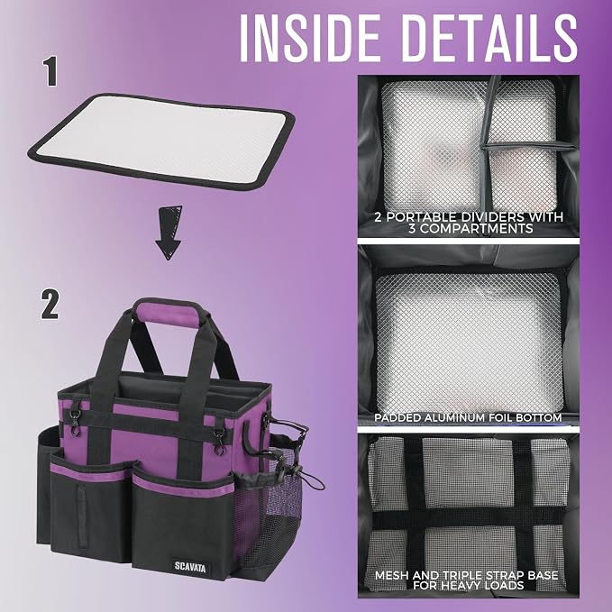 Compact Wearable Cleaning Caddy, Small Cleaning Caddy Supplies Organizer - Image 4